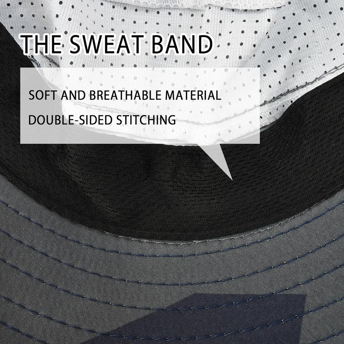 Sun Hats for Men Women Fishing Hat UPF 50+ Breathable Wide Brim Bucket Hats Summer UV Protection Safari Hat with Neck Flap