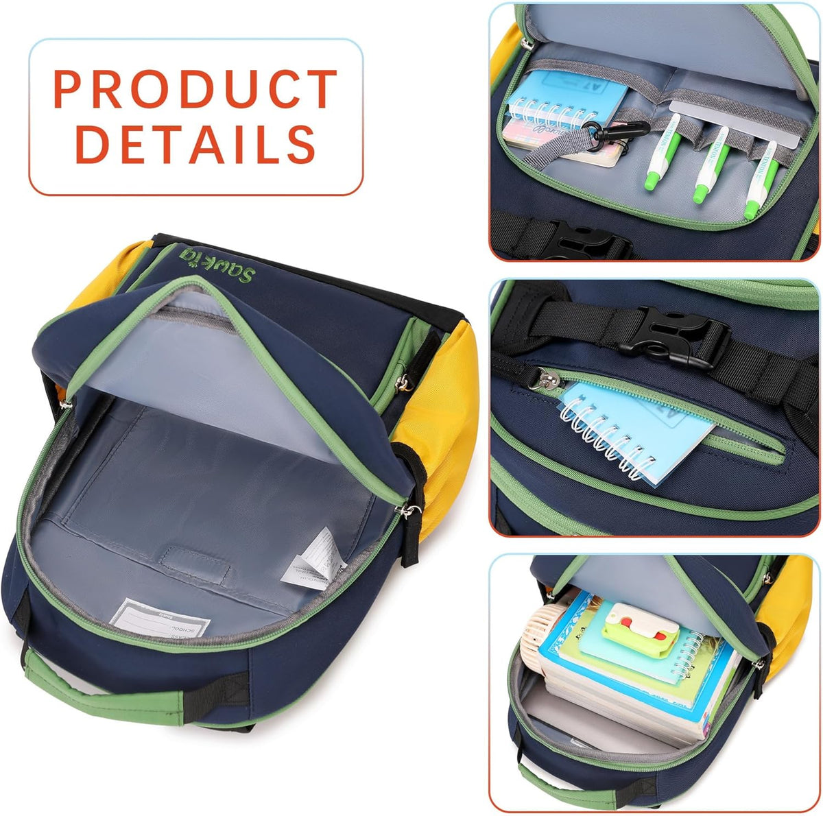 Lightweight Small Backpack for Kids Kindergarten Preschool Backpacks for Boys Ages 2-4-6 (Indigo)