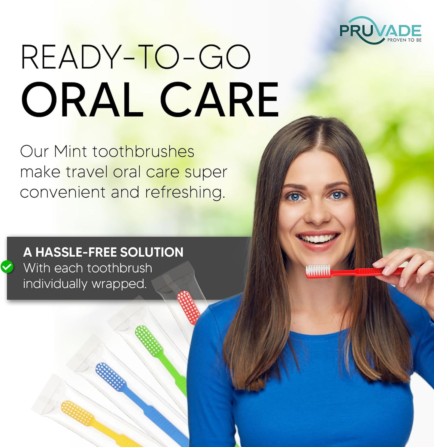 144 Pack Disposable Toothbrushes with Toothpaste, Built in - Prepasted Toothbrushes Individually Wrapped |Single Use Waterless Tooth Brush with Soft Bristles for Hotel, Camping, Travel