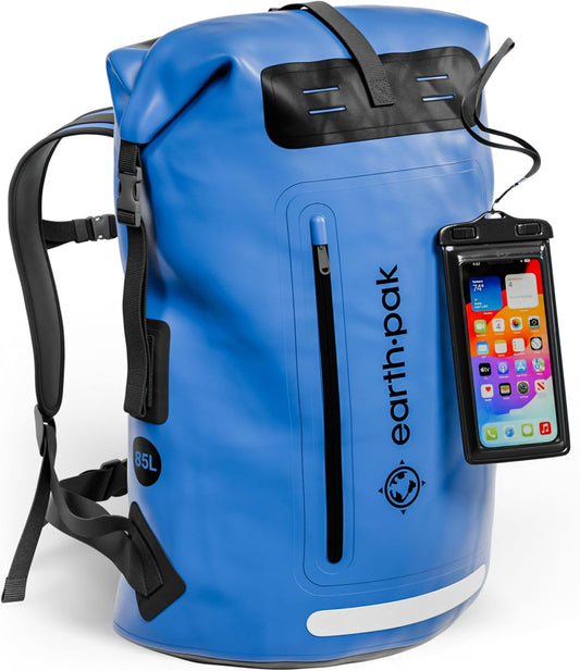 Earth Pak Messenger Bag, Blue, 85L
