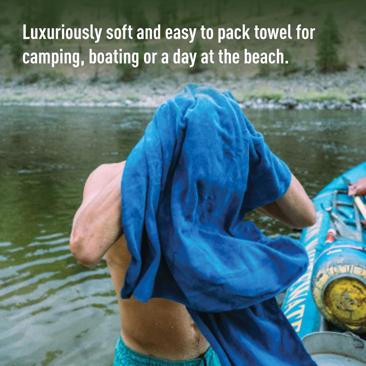 Sea to Summit Tek Towel, Plush Camping and Travel Towel