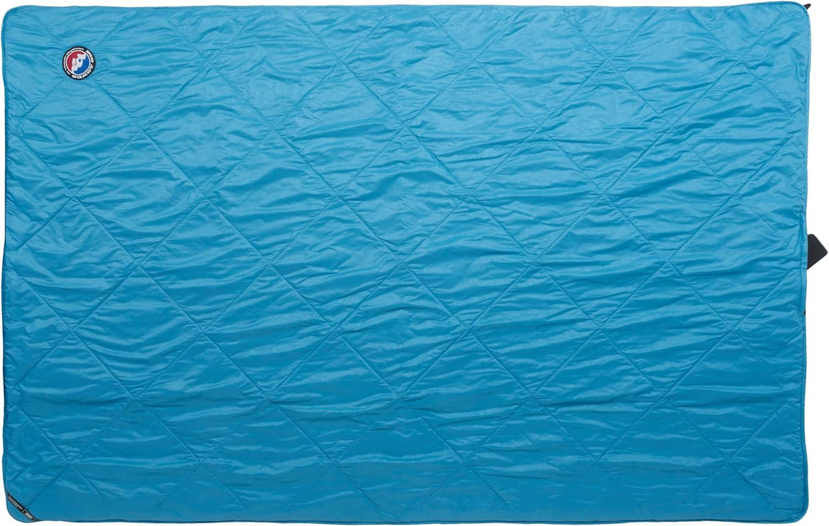 Big Agnes Why Not Picnic Blanket, 55x85 - Waterproof Outdoor Blanket with Insulation, Hidden Pocket & Stuff Sack for Camping, Beach, & Concerts