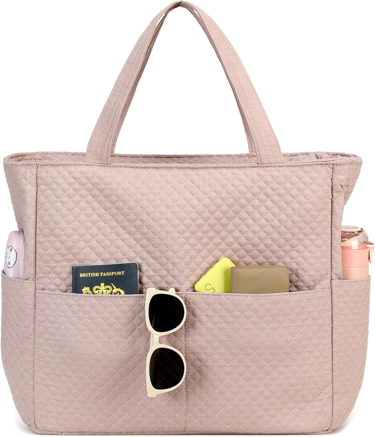 Beach Pool Bags Tote for Women Ladies Large Gym Tote Carry On Bag With Wet Compartment for Weekender Travel Waterproof