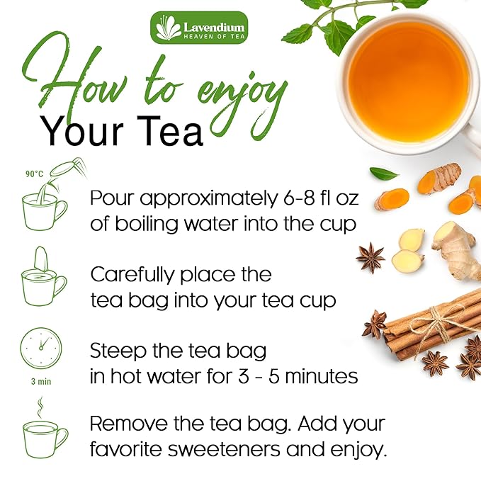100 Bags - SIimming Detox Tea Caffeine Free - Herbal Tea with Chamomile, Hibiscus Tea & Ginger Root for Colon Cleanse – Natural Citrus & Cinnamon Herbal Tea for Digestive Health