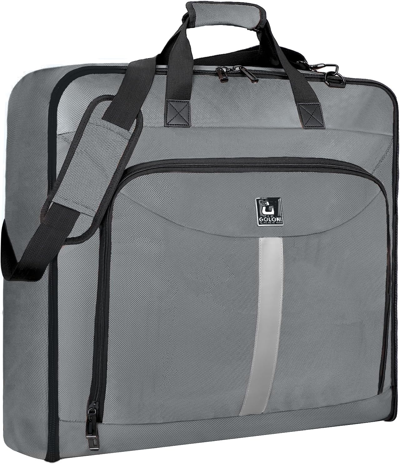Garment Bags for travel,Hanging clothes Bag for Men Women,Suit Bags with Shoulder Strap,Wedding dress/shirt carry on luggage with fence hook,Wrinkle Free foldable duffle bag,Waterproof luux travel bag