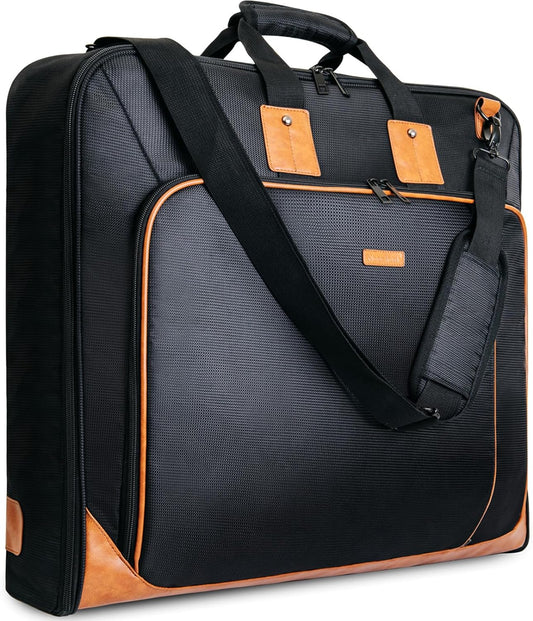 Noozion Garment Bag for Travel Large Carry On Suit Bag Hanging Travel Suit Bags Waterproof Suitcase Luggage Bag for Men Women Business Trips with Shoulder Strap