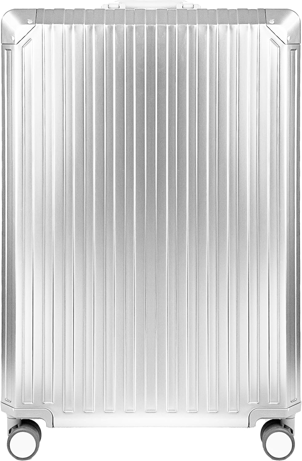 All Aluminum Luggage Suitcase 3 Sizes (20",26",29") TSA Lock Silver (26")