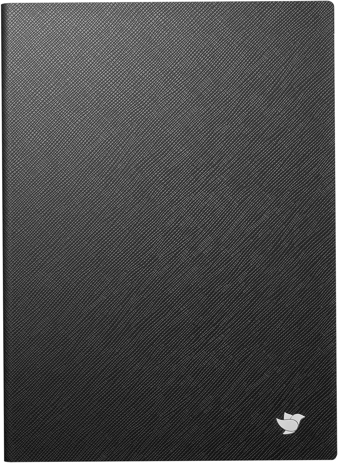 Protective Folio Case for iFLYTEK AINOTE Air2 Note-Taking Tablet 8.2", Premium PU Leather, Slim& Lightweight, Durable Cover with a Pen Clip,Water and Dustproof, Black