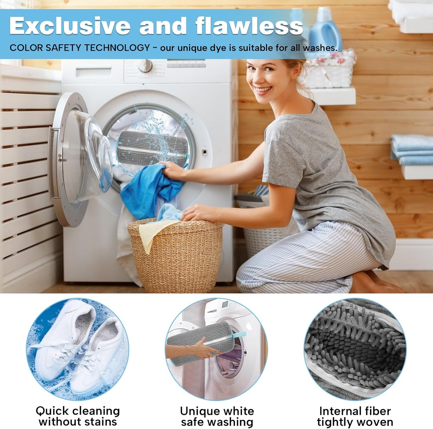 Shoe Washing Machine Bag, Versatile Laundry Bag for Washer and Dryer, Reusable Sneaker Tennis Cleaner Kit