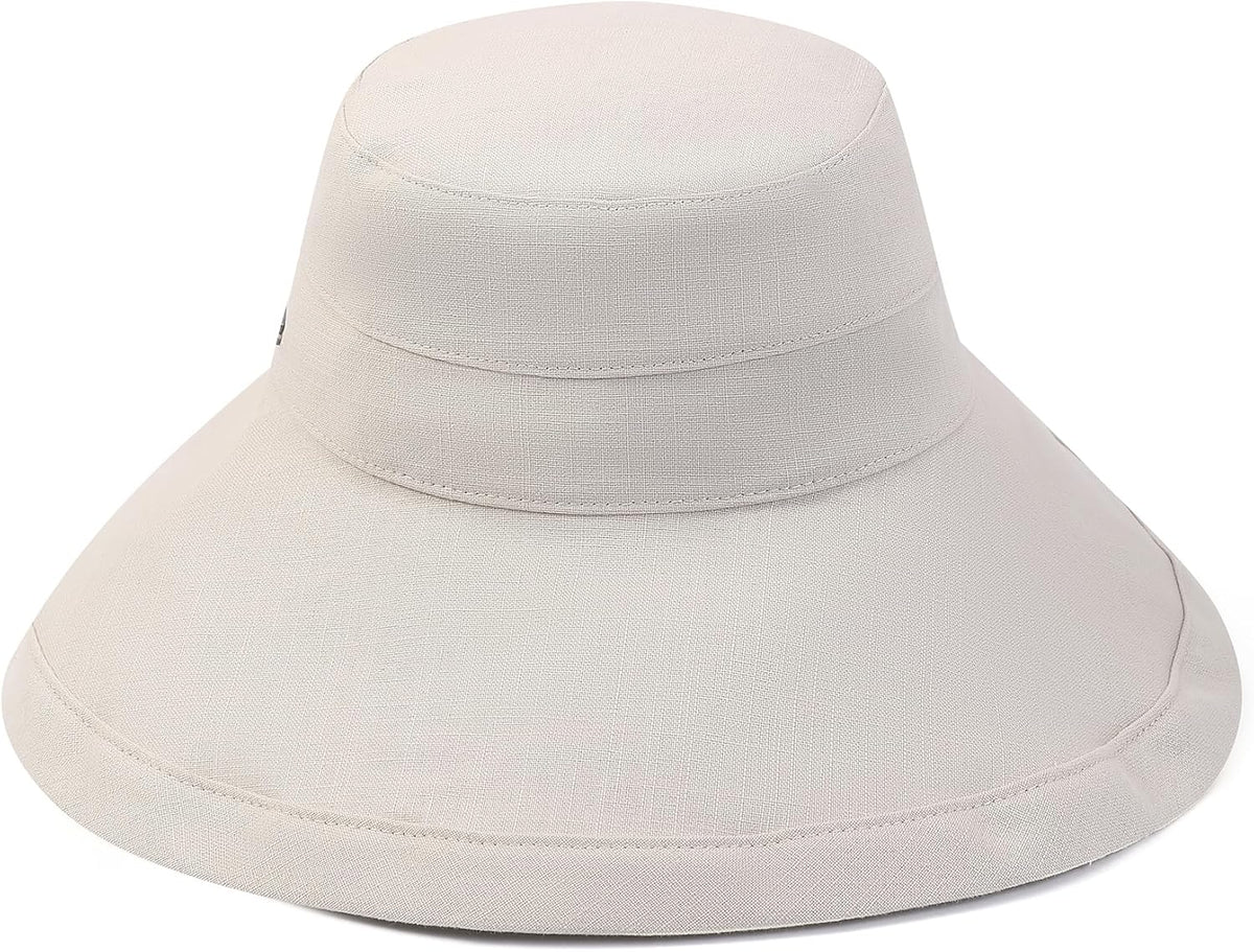 Bona Wide Brim Sun Hat for Women | 4.7" Brim, Drawstring Adjust, UPF Sun Protection, Packable & Breathable