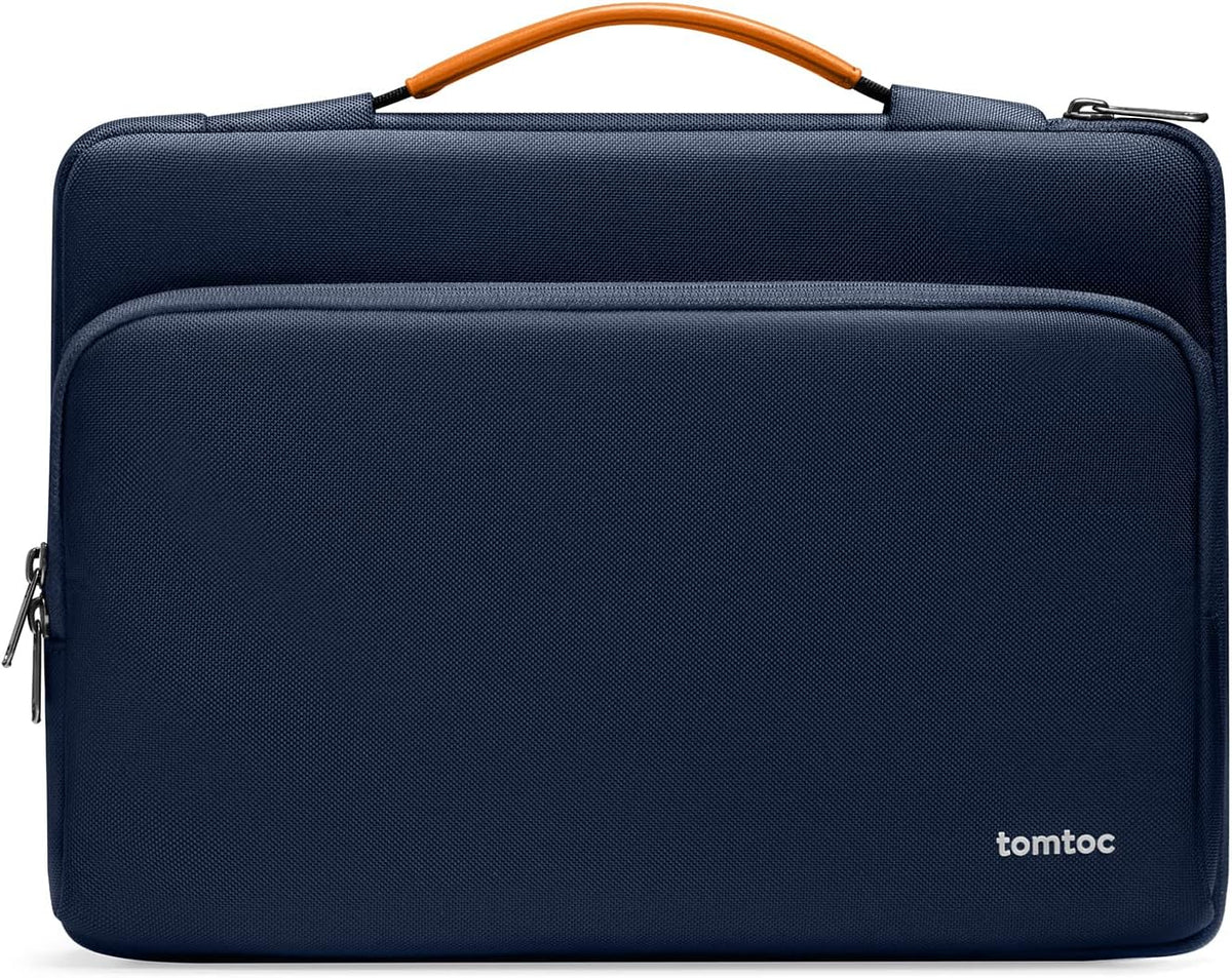 tomtoc 360 Protective Laptop Sleeve for 13.5-14.4 Inch Microsoft New Surface Laptop Studio/5/4/3/2/1, Surface Book 3/2/1, Water-Resistant Shockproof Notebook Accessory Carrying Case Bag, Blue