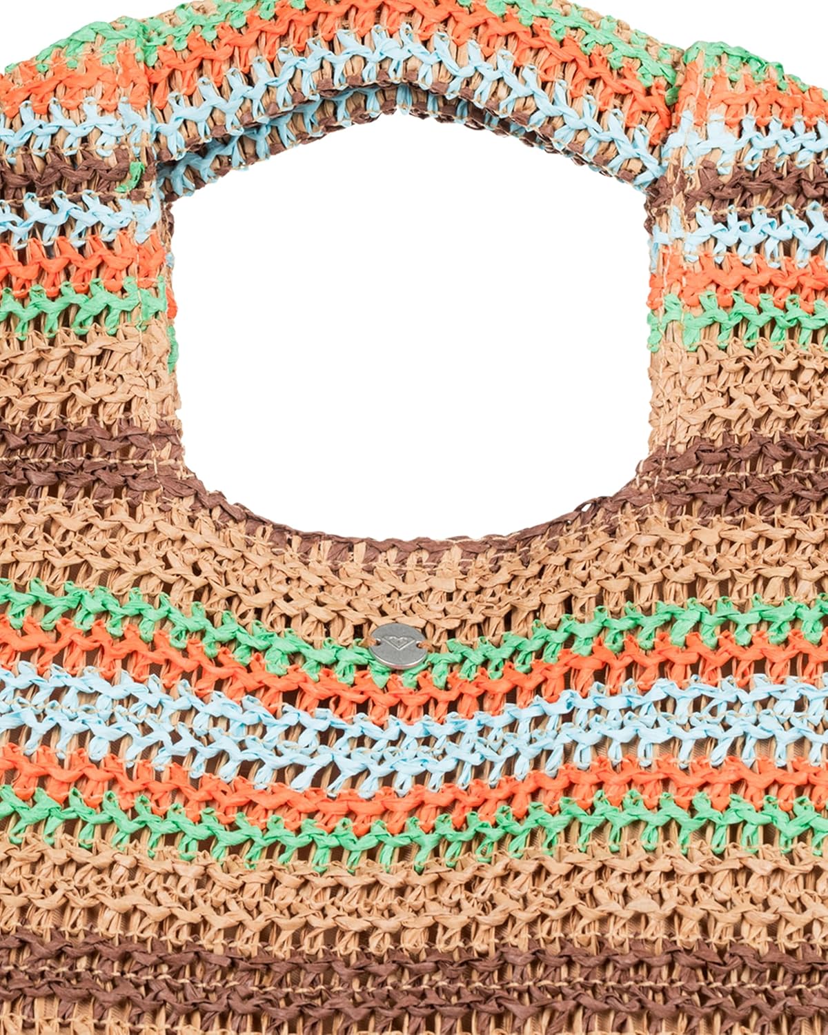 Roxy Women's Beach Tote Bag | Travel | Vacation | Straw | Lightweight | Breathable