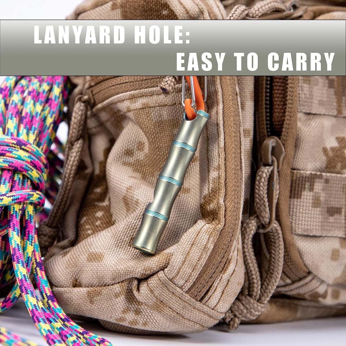 TACRAY Emergency Whistle Survival Loud, Perfect Loud Whistle for Safety,Survival,Hiking,Camping,Child Safety,Pets Training