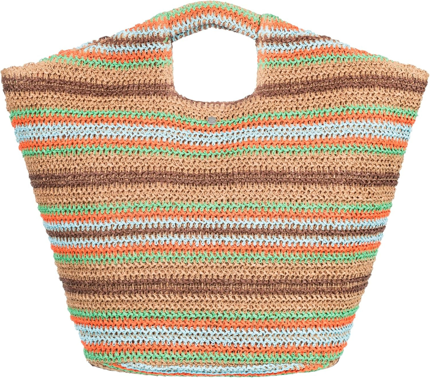 Roxy Women's Beach Tote Bag | Travel | Vacation | Straw | Lightweight | Breathable