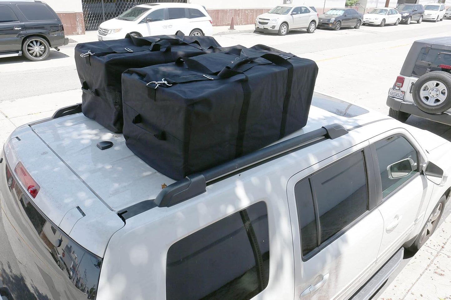 Heavy Duty Cargo Duffel Large Sport Gear Drum Set Equipment Hardware Travel Bag Rooftop Rack Bag