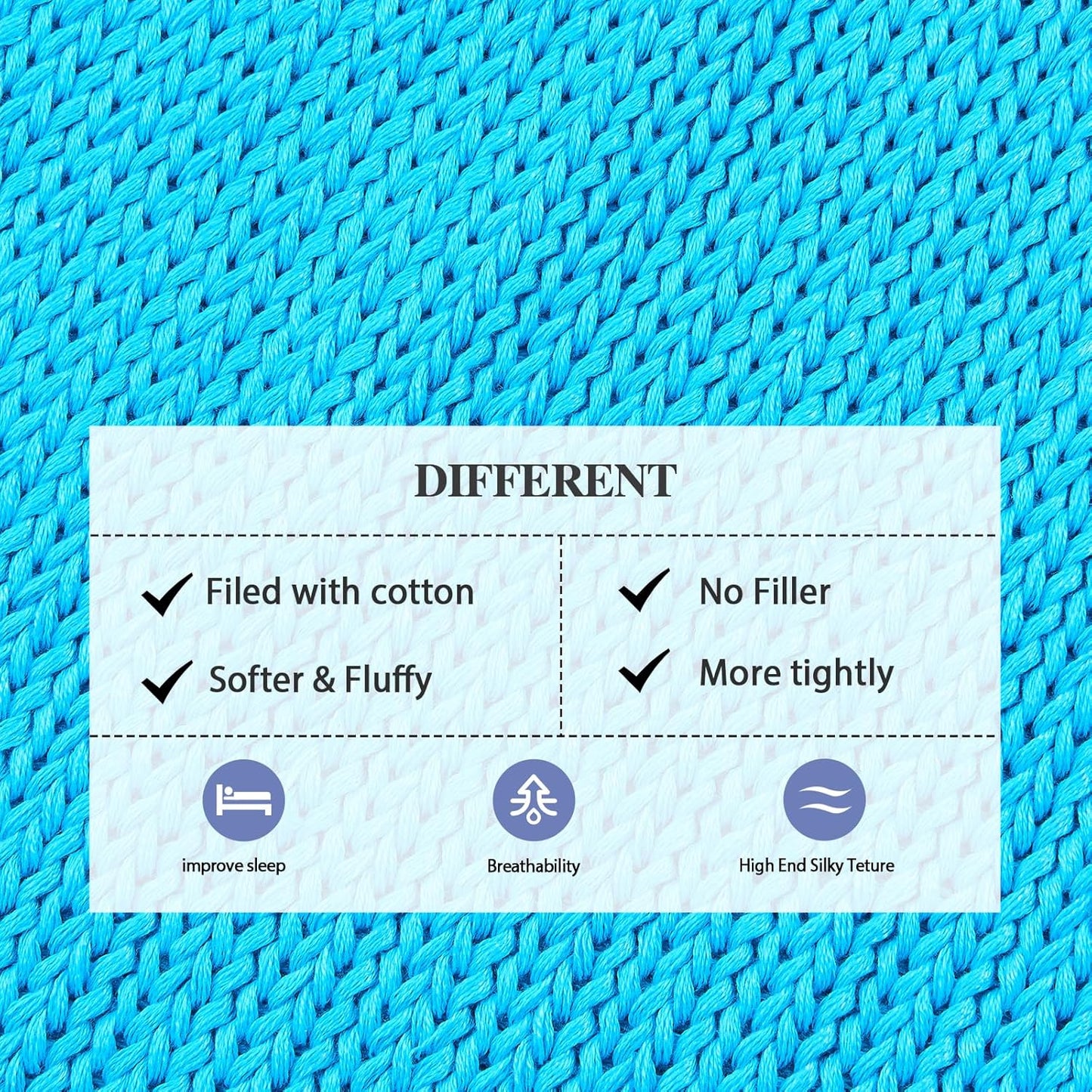 L'AGRATY Knitted Weighted Blanket - 50"x60", 10lbs Cooling Chunky Knit Heavy Blanket for Adults, Braided Crochet Throw, Thick Cable Yarn, No Beads, Evenly Weighted, Machine Washable