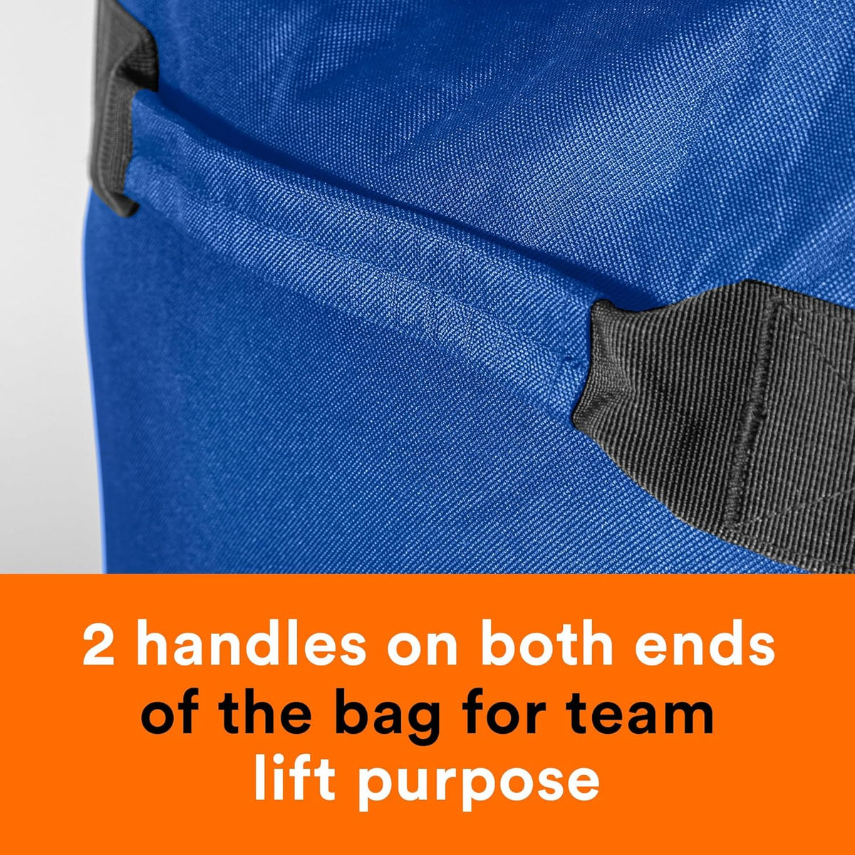 Fitdom 130L 36" Heavy Duty Extra Large Sports Gym Equipment Travel Duffle Bag W/Adjustable Shoulder Strap & 7 Compartments. Perfect for Soccer Baseball Basketball Hockey Football, Team Coaches & More