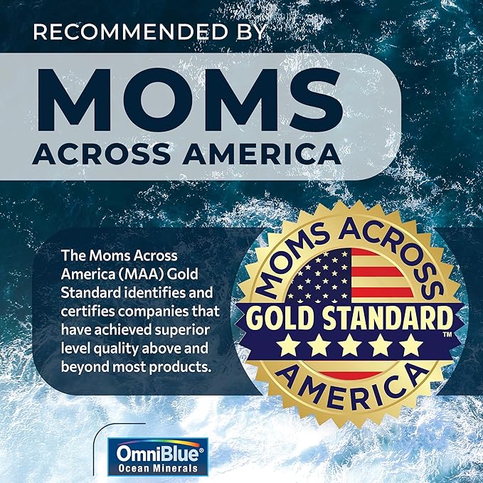 Ocean Minerals - 70+ Trace Minerals & Liquid Magnesium - Potassium, Chloride- Low Sodium - Natural Support for Sleep, Digestion, Regularity, Hydration & Electrolyte Balance (8 oz)
