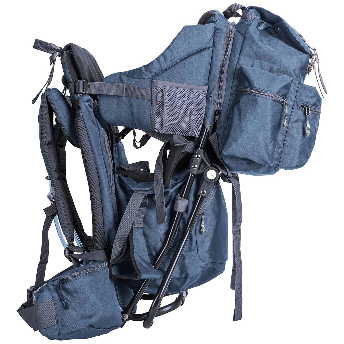 ClevrPlus Urban Explorer Child Carrier Hiking Baby Backpack, Marine Blue